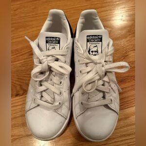 Adidas white and blue Stan Smith 5 women (36)